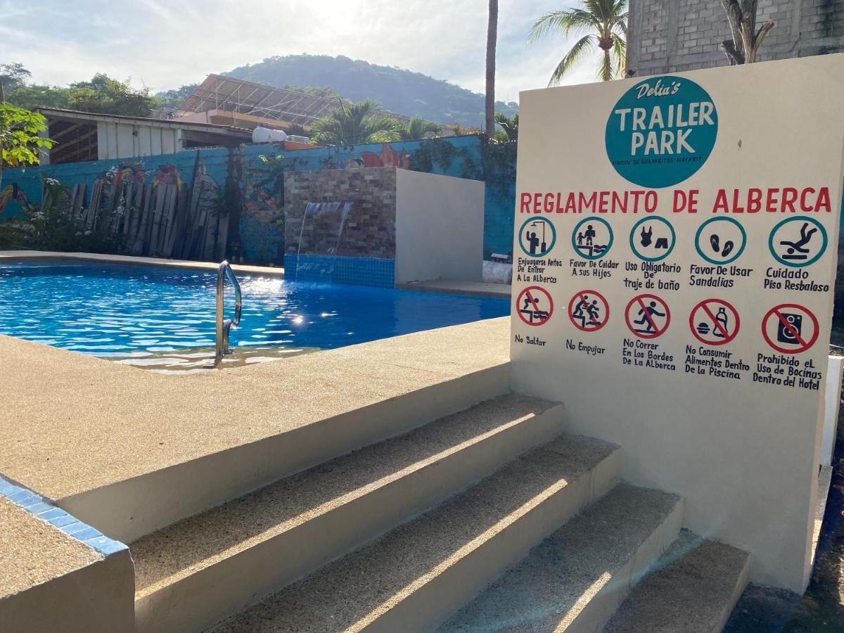 Delias Trailer Park Hotel Rincon de Guayabitos Luaran gambar